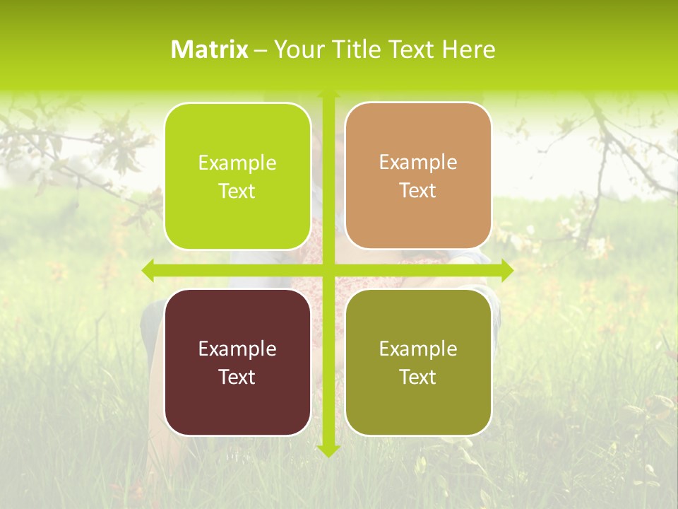 Green Togetherness People PowerPoint Template