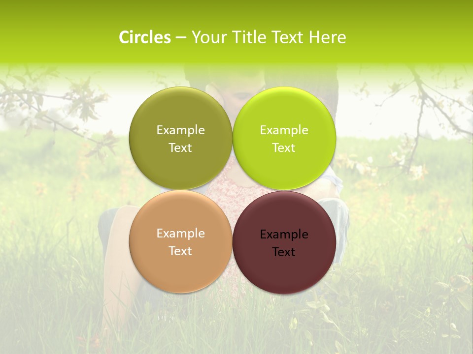 Green Togetherness People PowerPoint Template