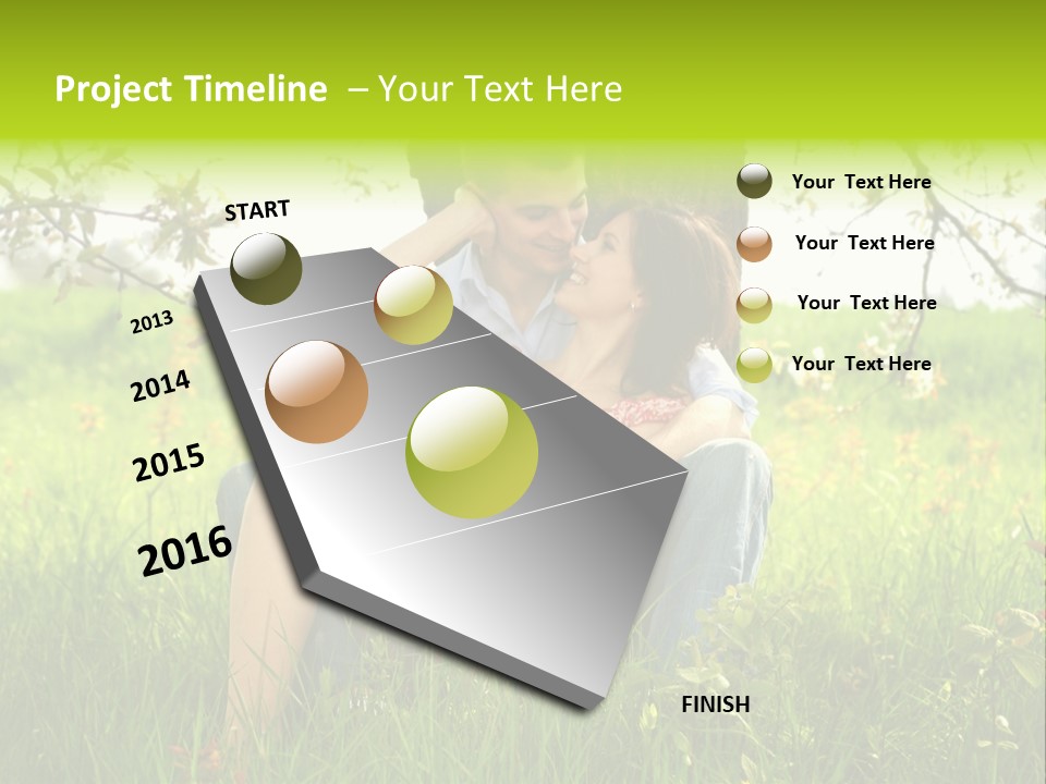 Green Togetherness People PowerPoint Template