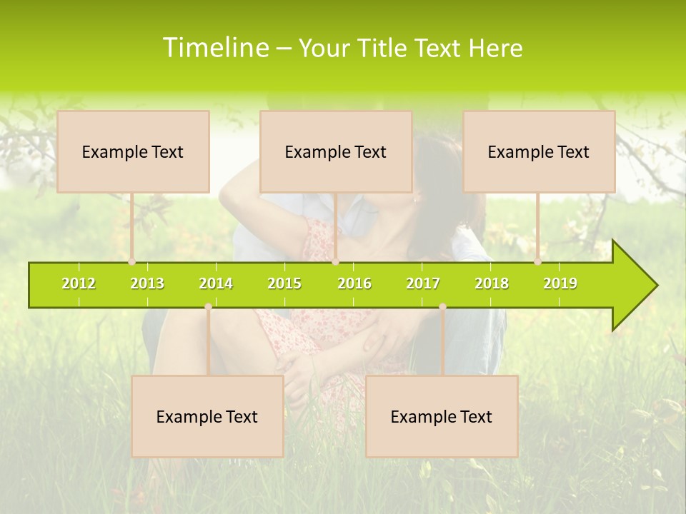 Green Togetherness People PowerPoint Template