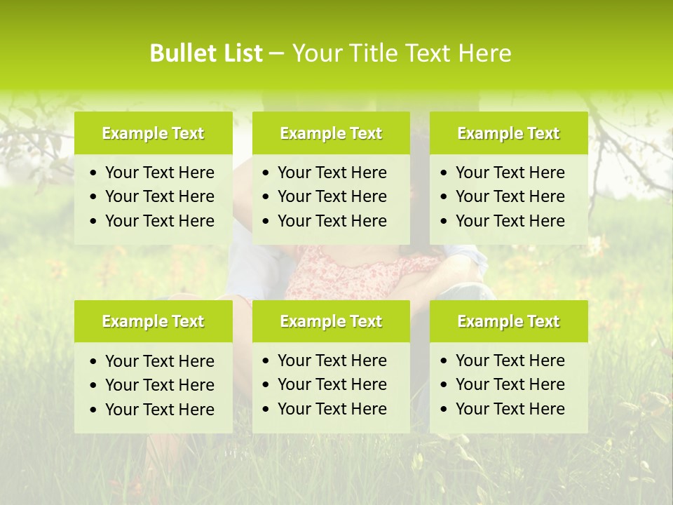 Green Togetherness People PowerPoint Template