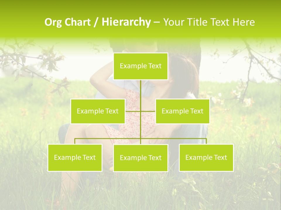 Green Togetherness People PowerPoint Template