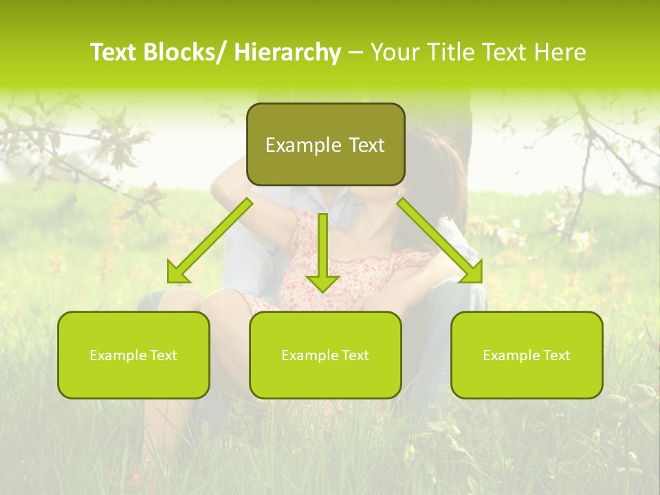 Green Togetherness People PowerPoint Template