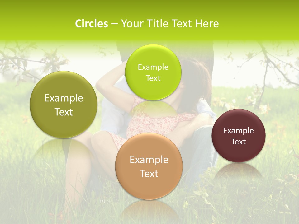 Green Togetherness People PowerPoint Template