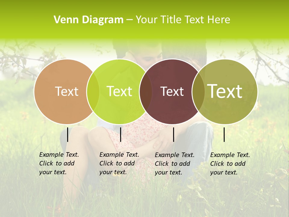 Green Togetherness People PowerPoint Template
