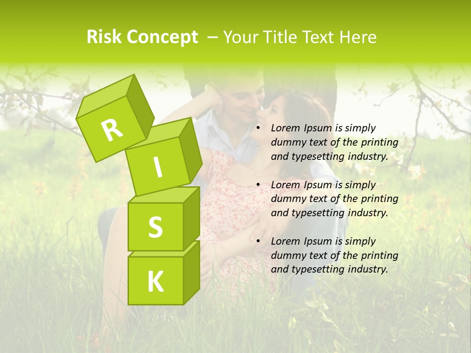 Green Togetherness People PowerPoint Template