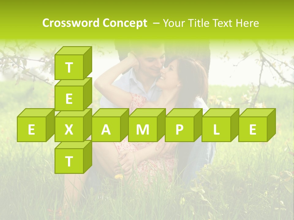 Green Togetherness People PowerPoint Template