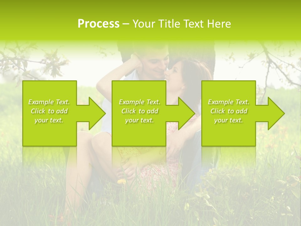 Green Togetherness People PowerPoint Template