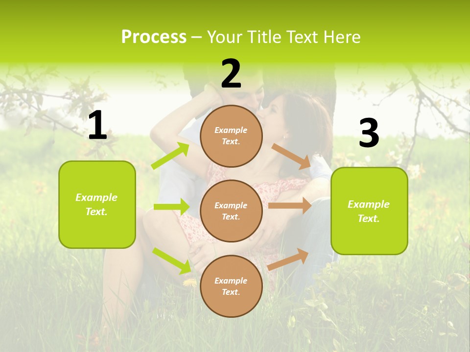 Green Togetherness People PowerPoint Template