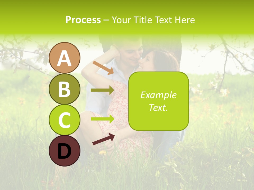 Green Togetherness People PowerPoint Template