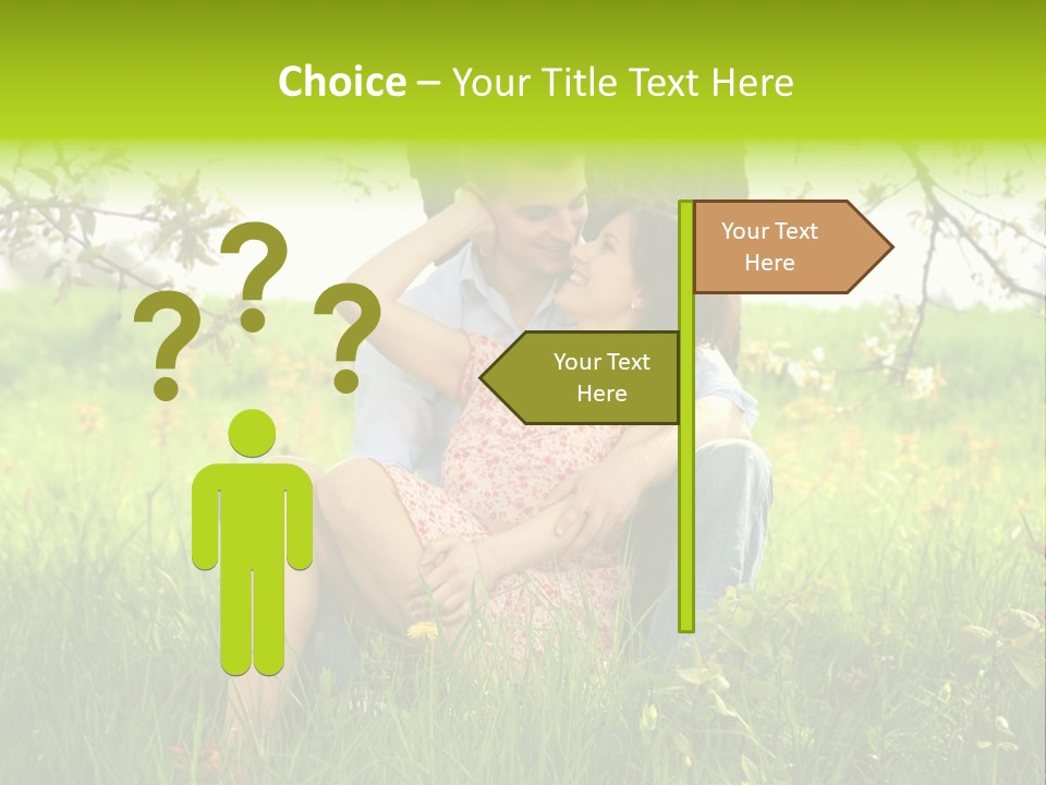 Green Togetherness People PowerPoint Template