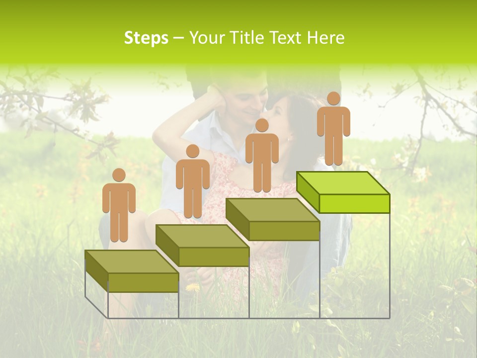 Green Togetherness People PowerPoint Template