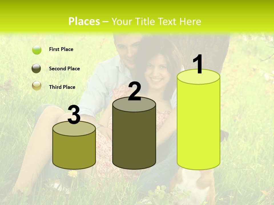 Colour Flower Young PowerPoint Template