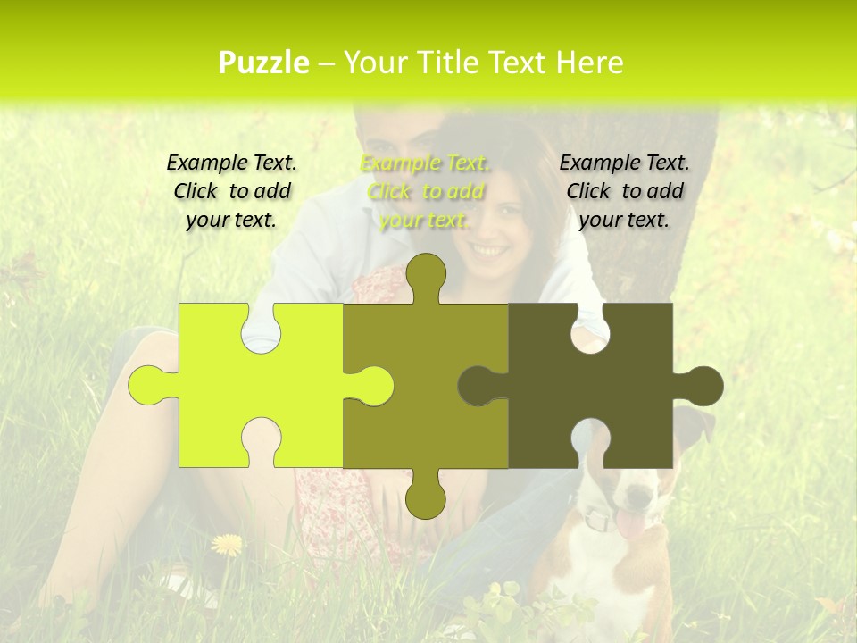 Colour Flower Young PowerPoint Template