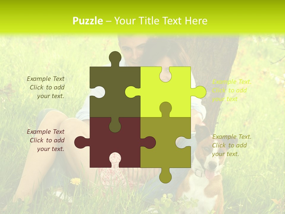 Colour Flower Young PowerPoint Template