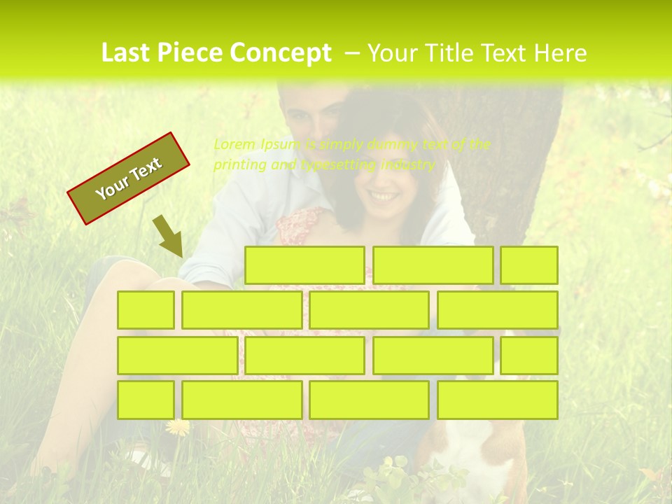 Colour Flower Young PowerPoint Template