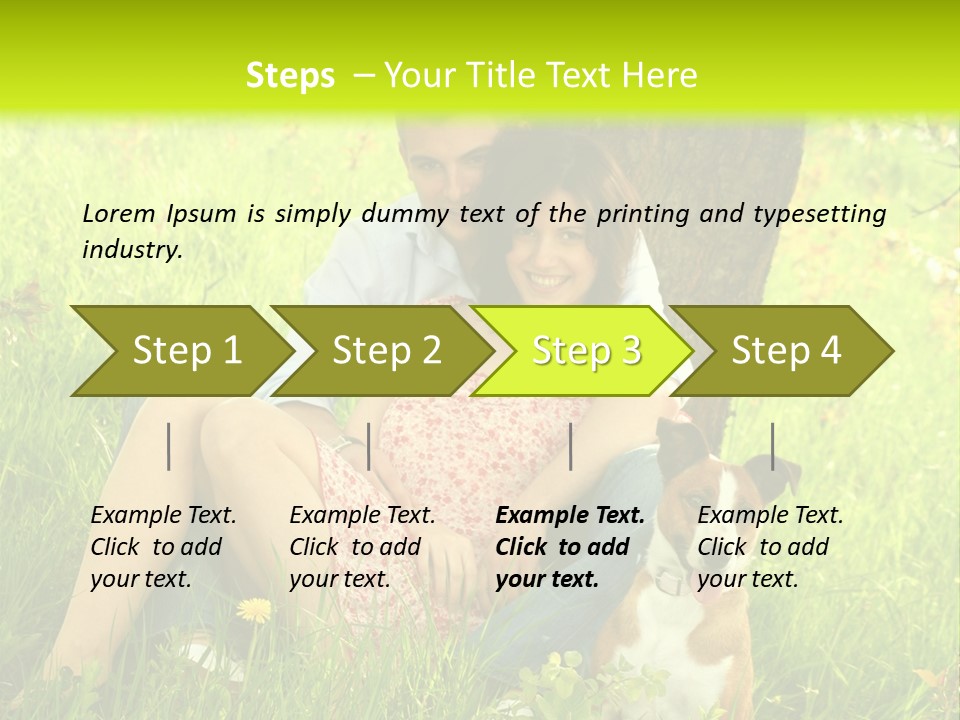 Colour Flower Young PowerPoint Template