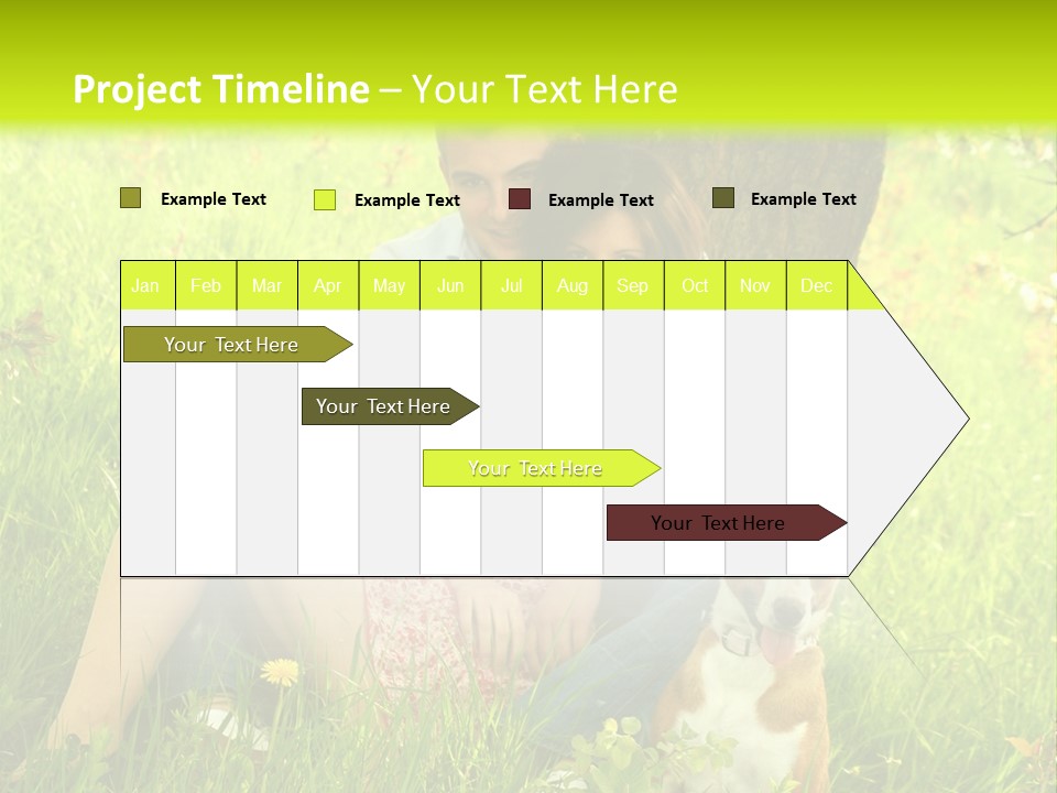 Colour Flower Young PowerPoint Template