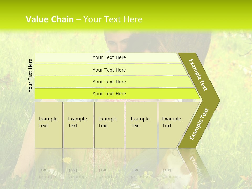 Colour Flower Young PowerPoint Template