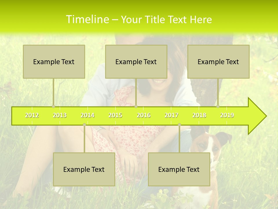 Colour Flower Young PowerPoint Template