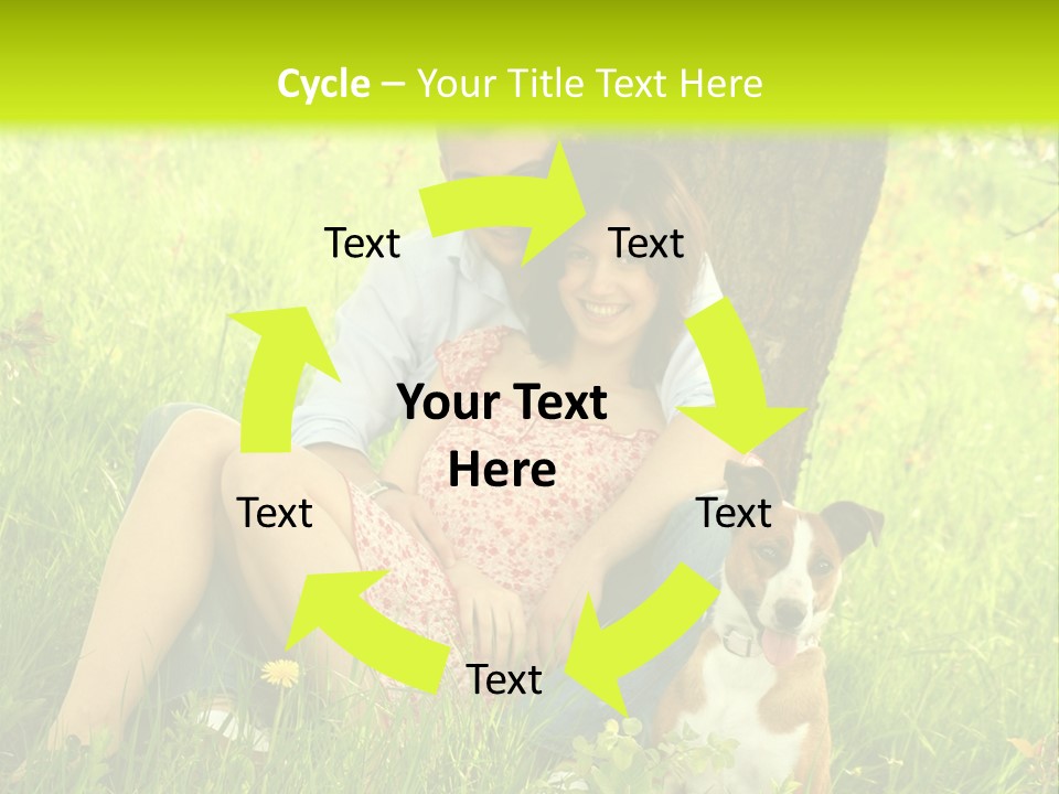 Colour Flower Young PowerPoint Template