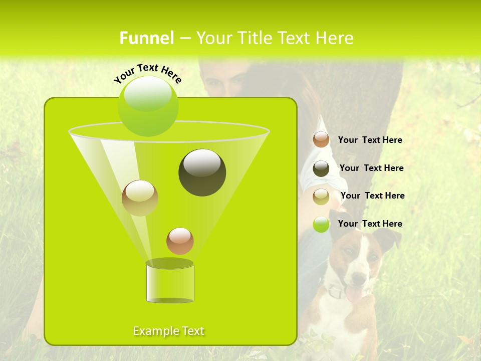 Colour Flower Young PowerPoint Template