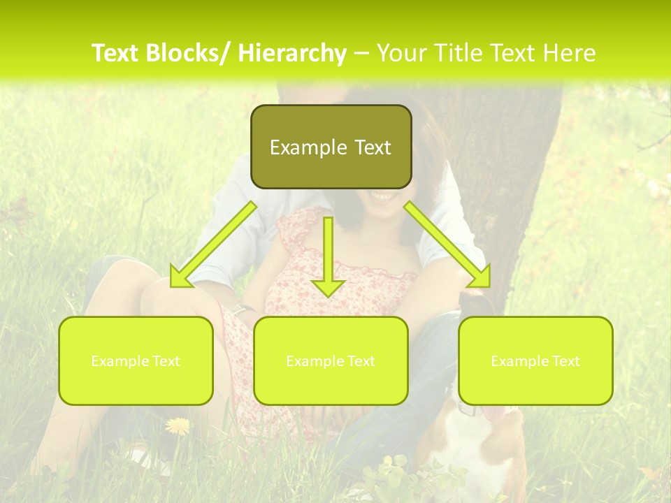 Colour Flower Young PowerPoint Template