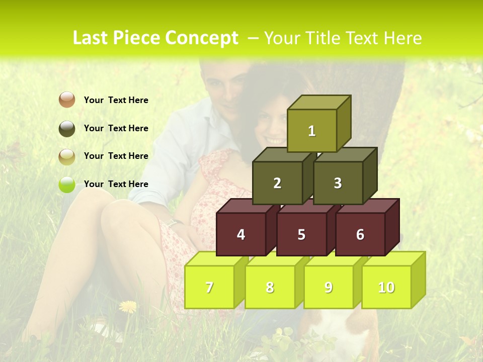 Colour Flower Young PowerPoint Template