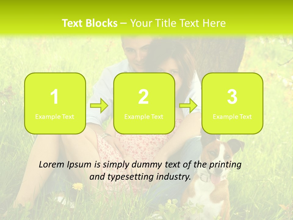 Colour Flower Young PowerPoint Template