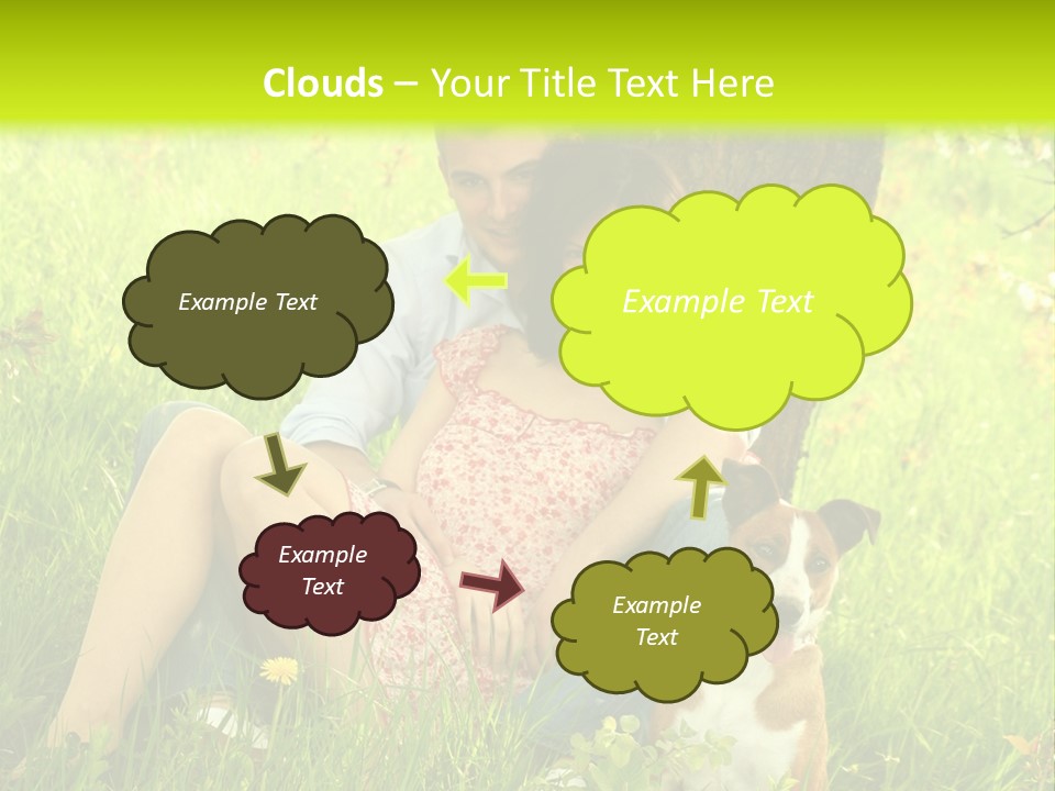 Colour Flower Young PowerPoint Template