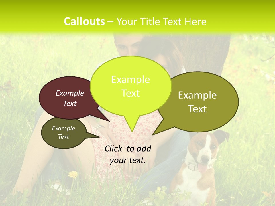 Colour Flower Young PowerPoint Template