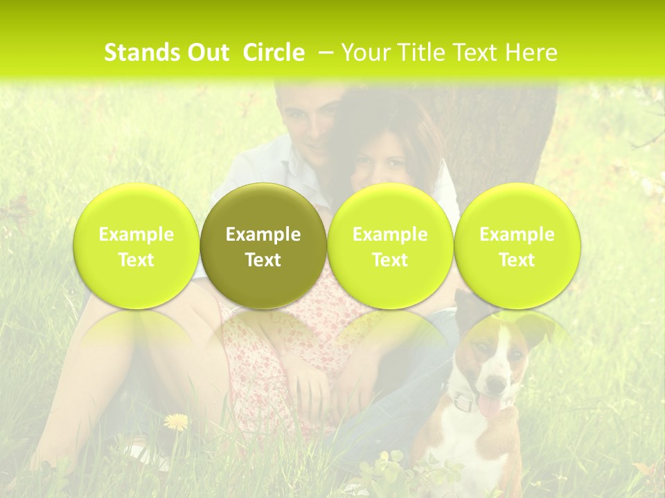 Colour Flower Young PowerPoint Template