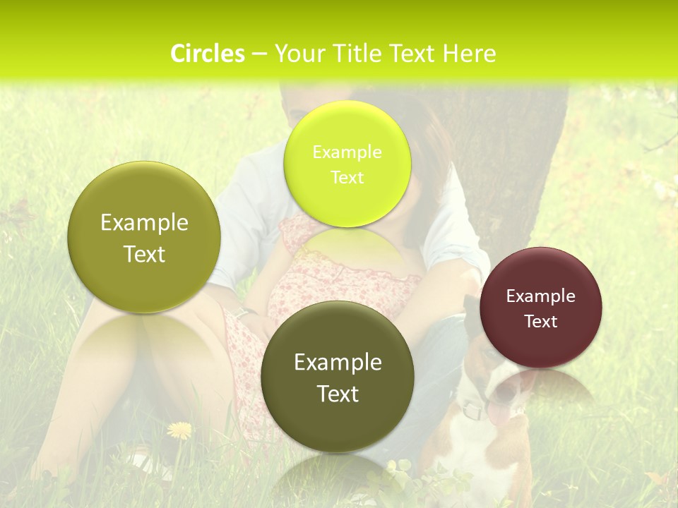 Colour Flower Young PowerPoint Template