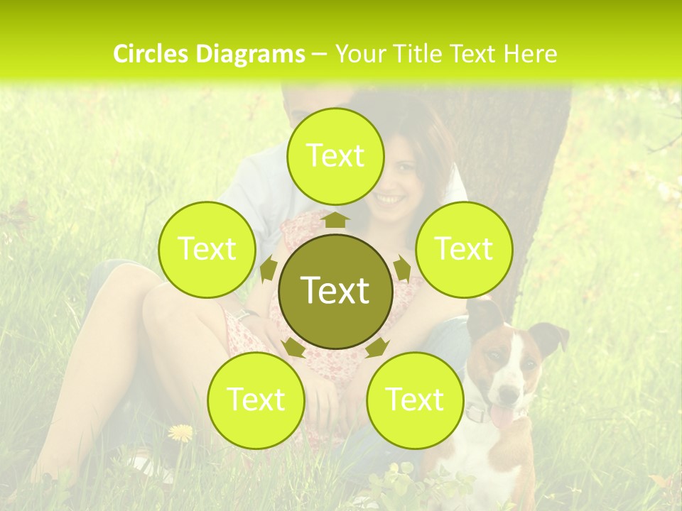 Colour Flower Young PowerPoint Template