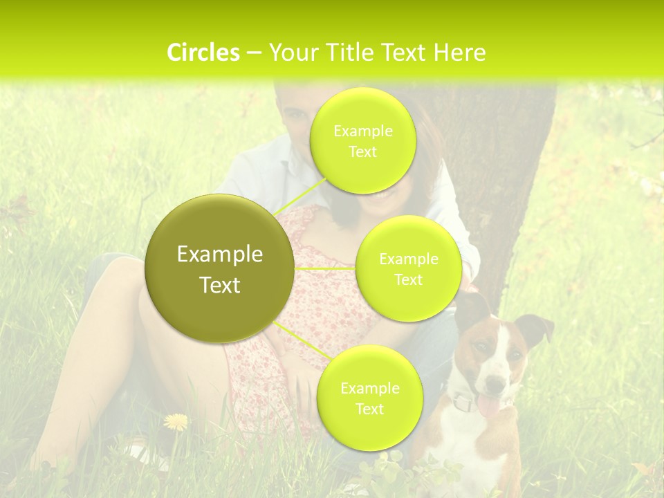 Colour Flower Young PowerPoint Template