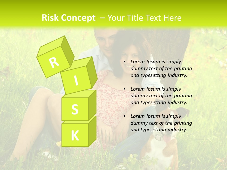 Colour Flower Young PowerPoint Template