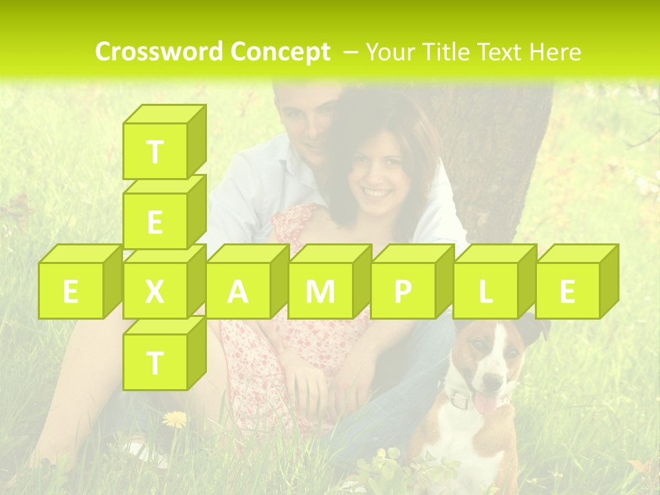 Colour Flower Young PowerPoint Template