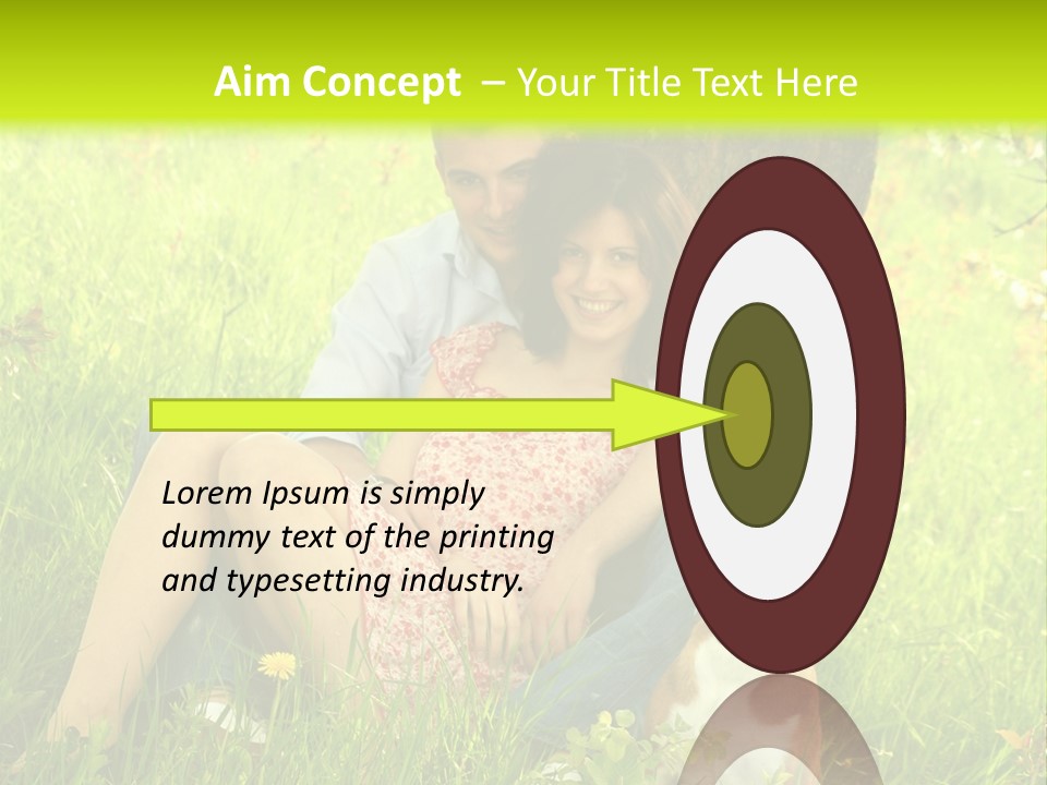 Colour Flower Young PowerPoint Template