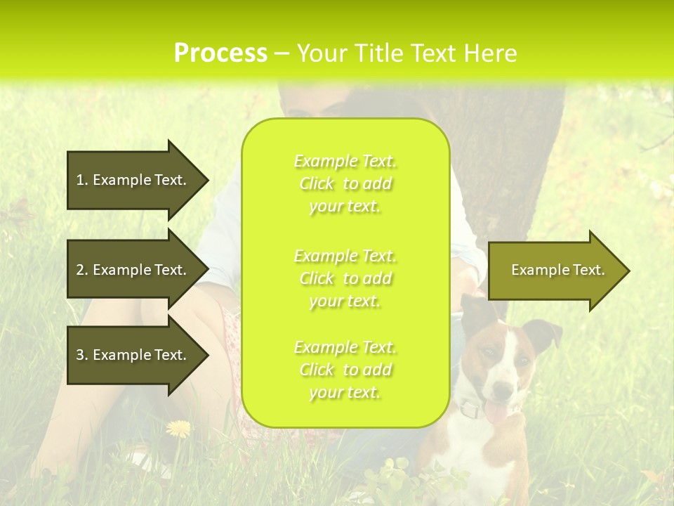 Colour Flower Young PowerPoint Template