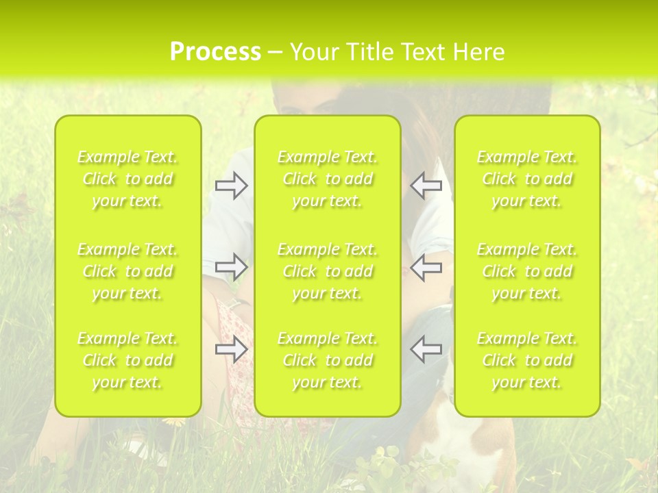 Colour Flower Young PowerPoint Template