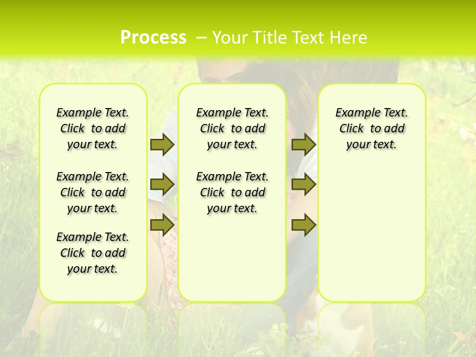 Colour Flower Young PowerPoint Template