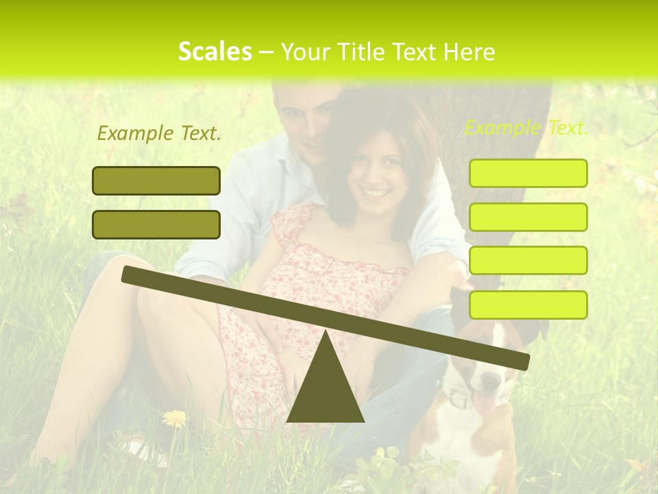 Colour Flower Young PowerPoint Template