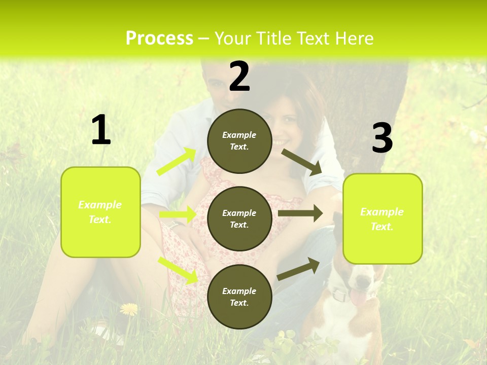 Colour Flower Young PowerPoint Template