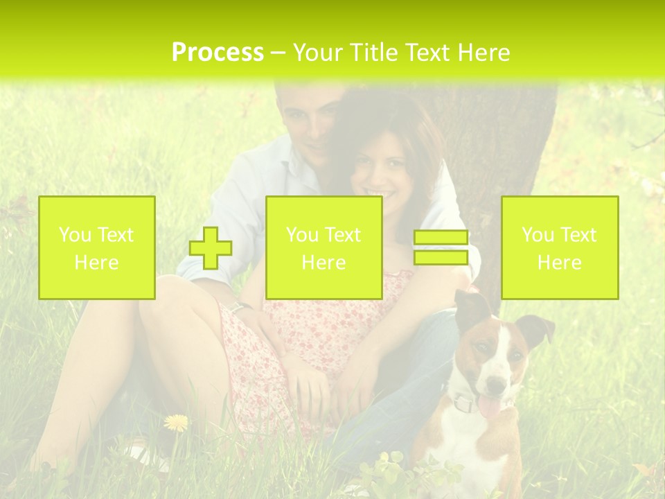 Colour Flower Young PowerPoint Template