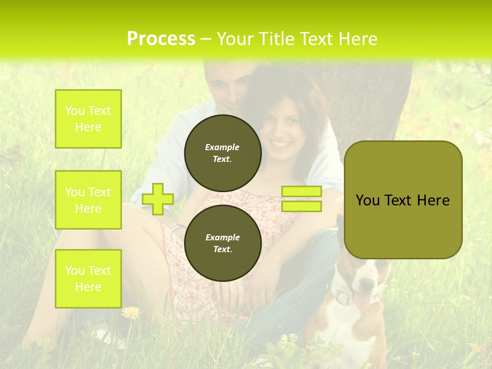 Colour Flower Young PowerPoint Template