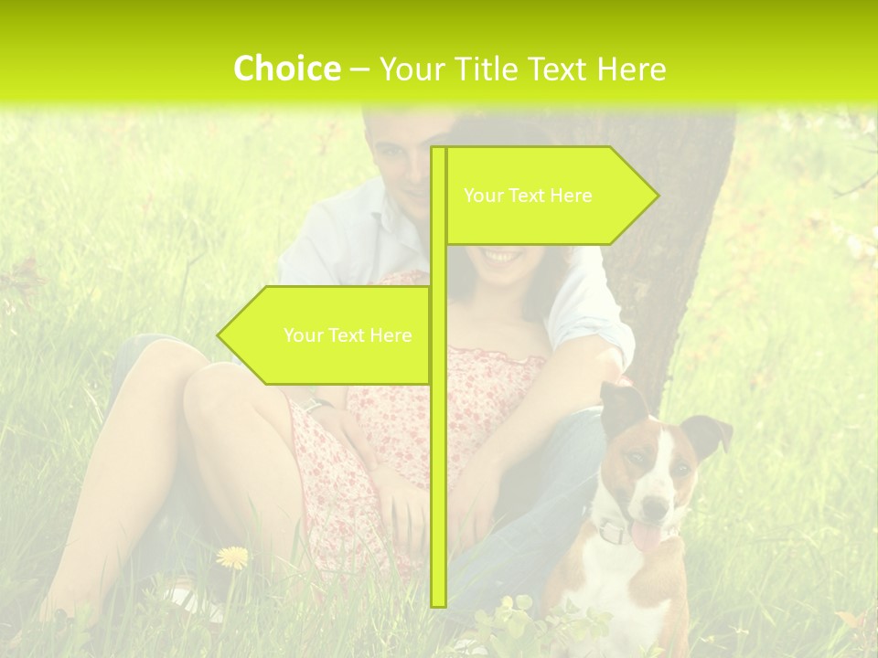 Colour Flower Young PowerPoint Template