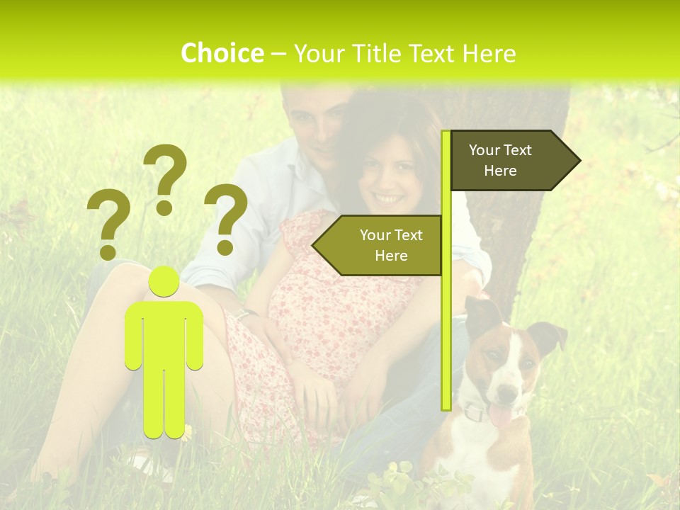 Colour Flower Young PowerPoint Template