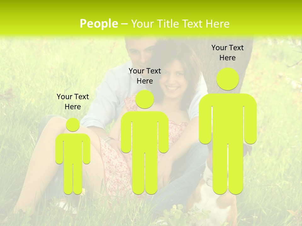 Colour Flower Young PowerPoint Template