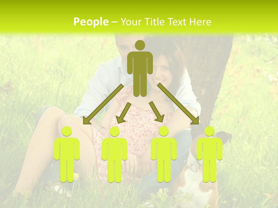 Colour Flower Young PowerPoint Template