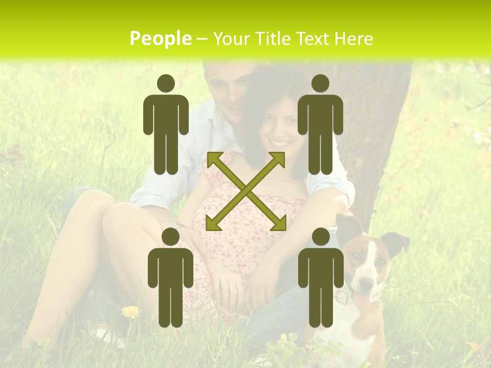 Colour Flower Young PowerPoint Template